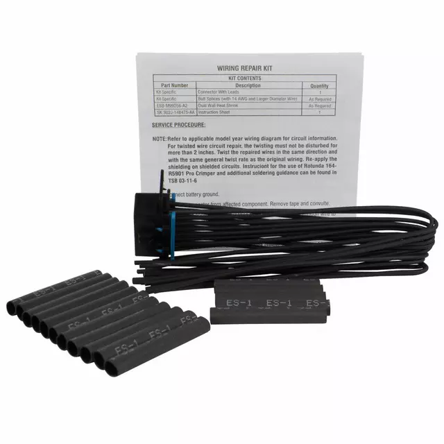 AU2Z14S411BFA - Electrical: Diagnostic Test Connector for Ford: Edge, F-150, Fiesta, Fusion, Mustang | Lincoln: MKC, MKX, MKZ Image