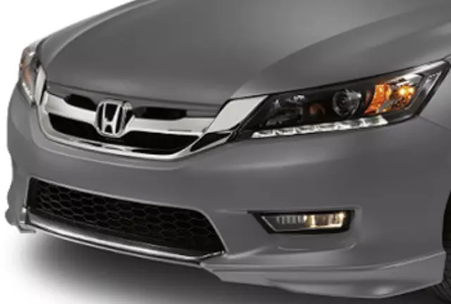 8F01T2A141 - Exterior: UNDERBODY SPOILER (FRONT) (2013-2015 ACCORD SEDAN) *NH797M* (MODERN STEEL METALLIC) for Honda Image