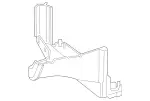 2125001516 - Radiator: Air Ducting for Mercedes-Benz Image