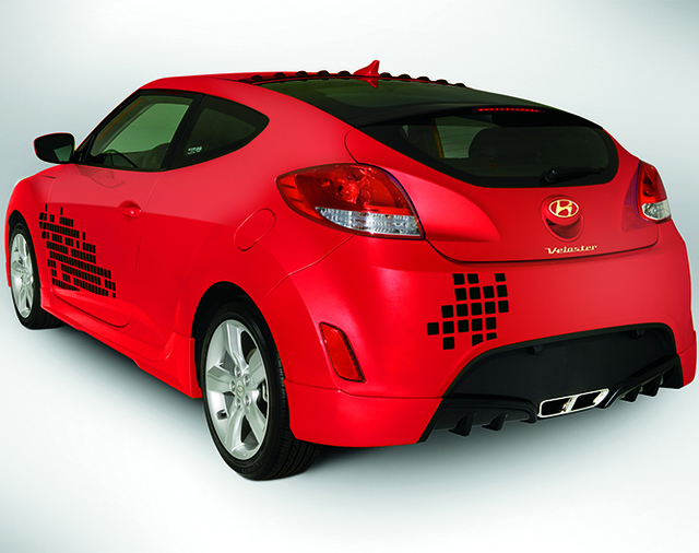 2VF30AC100P9R - Exterior: Front Body Kit for Hyundai: Genesis Coupe, Sonata, Veloster Image