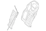 2319102116 - : Padding, Front Seat Backr for Mercedes-Benz: SL400, SL450, SL550 Image