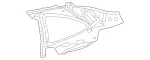 2086302301 - Side Panels: Side Wall for Mercedes-Benz Image