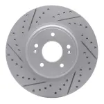 83021040L - : DFC Geoperformance Rotor - Drilled and Slotted for DYNAMIC FRICTION Image