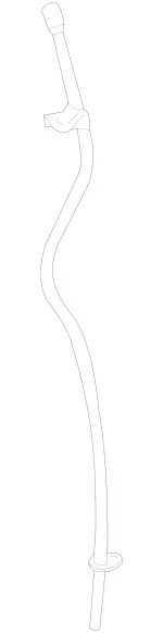 6420103766 - : Oil Dipstick Tube for Mercedes-Benz Image