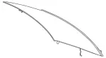 2076702000 - Window System: Rear Window for Mercedes-Benz Image