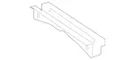 9063102237 - Body: Cross-member for Mercedes-Benz: Sprinter 2500, Sprinter 3500, Sprinter 3500XD, Sprinter 4500 Image