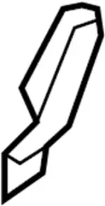 89456ZQ00A - Body: Recline Cover for Infiniti Image