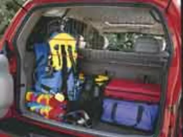 82206855 - Mopar Accessories - Component Parts: Dog Guard Guard Kit for Jeep: Liberty Image