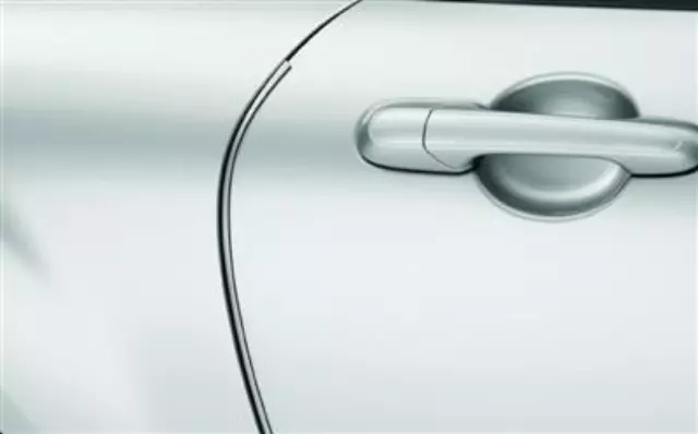 8MD23APZ - Exterior: Door Edge Guards - Brilliant Black (A3F) for Mazda Image