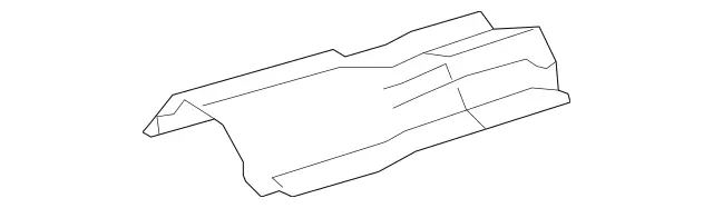 2306820971 - Exhaust System: Shielding for Mercedes-Benz: SL500, SL55 AMG, SL550, SL600, SL63 AMG, SL65 AMG Image image