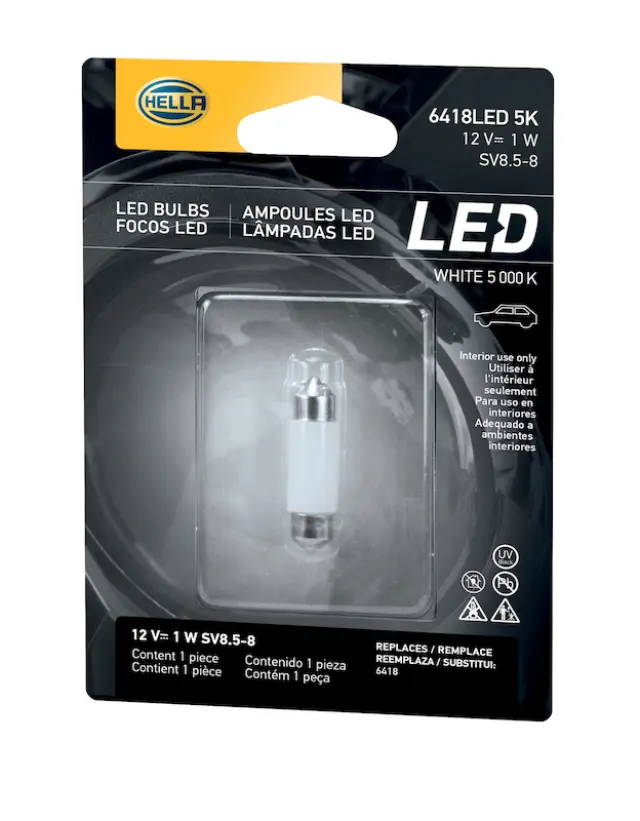 6418LED5K - Lighting &amp; Lamps: Hella Dome Light Bulb for Hella Image