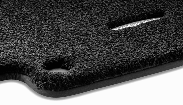 21368018069K26 - : 2017-2019 Mercedes-Benz - Velour Floor Mats Exclusiv for Mercedes-Benz: CLS450, CLS53 AMG, E300, E400, E43 AMG, E550 Image