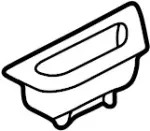 809516Y503 - : Pull Handle for INFINITI: I35 Image