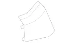 22391967009051 - Body: Rear Cover for Mercedes-Benz Image