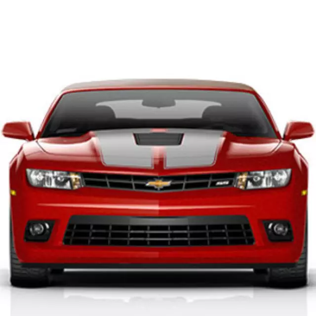 23425877 - Exterior: Decal/Stripe Package, Rally Stripes, White for Chevrolet: Camaro Image