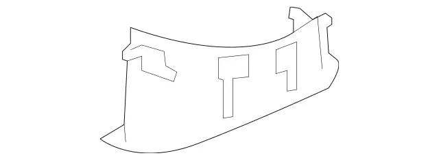 21972707283C99 - Body: Trim Cover for Mercedes-Benz Image