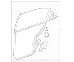 2218100200 - : Sunshade for Mercedes-Benz Image