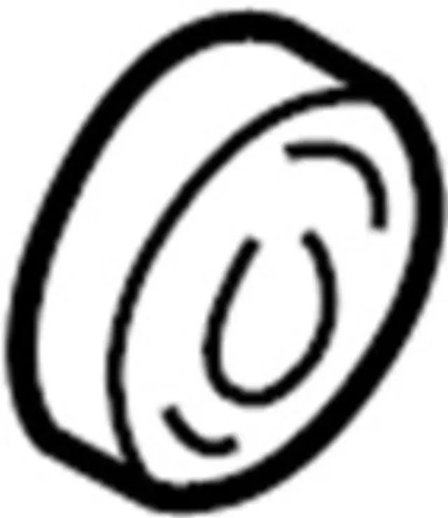 43215H5000 - Driveline &amp; Axles: Drive Axle Shaft Bearing for INFINITI: QX4 Image