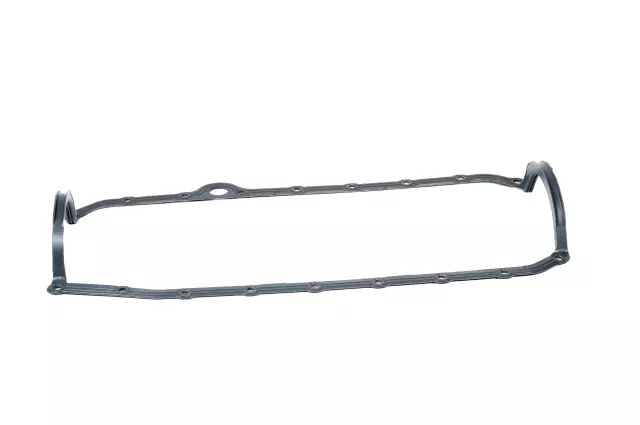 10108676 - : Oil Pan Gasket for Buick: Commercial Chassis, Roadmaster | Cadillac: Brougham, DeVille, Escalade, Fleetwood | Chevrolet: Blazer, C/K Pickup, C1500, C2500, C3500, C3500HD, Camaro, Caprice, Corvette, El Camino, Express 1500, Express 2500, Express 3500, G10, G20, G30, Impala, K1500 Pickup, K2500 Pickup, K3500 Pickup, K5 Blazer, Monte Carlo, P20, P30, R10, R20, R2500, R30, R3500, Suburban C10, Suburban C1500, Suburban C20, Suburban C2500, Suburban K10, Suburban K1500, Suburban K20, Suburban K2500, Suburban R10, Suburban R1500, Suburban R20, Suburban R2500, Suburban V10, Suburban V1500, Suburban V20, Suburban V2500, Tahoe, V10, V20, V30, V3500 | GMC: C1500 Pickup, C2500 Pickup, C3500 Pickup, C3500HD, Caballero, G1500, G2500, G3500, Jimmy, K1500 Pickup, K2500 Pickup, K3500 Pickup, P2500, P3500, R1500 Pickup, R2500 Pickup, R3500 Pickup, Savana 1500, Savana 2500, Savana 3500, Suburban C1500, Suburban C2500, Suburban K1500, Suburban K2500, Suburban R1500, Suburban R2500, V1500, V1500 Suburban, V2500, V2500 Suburban, V3500, Yukon | Oldsmobile: Custom Cruiser | Pontiac: Bonneville, Firebird, Grand Prix, Parisienne Image