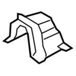 HR3Z6311130A - : Rear Shield for Ford: Mustang Image