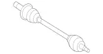 1643501210 - Rear Axle: Rear Axle Shaft for Mercedes-Benz Image
