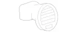 21983002549116 - Body: Vent Grille for Mercedes-Benz Image