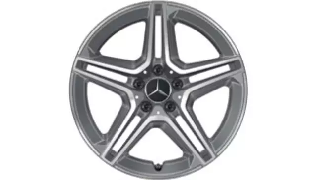 17740115007X44 - : Wheel AMG 5-Twin-Spoke 45.7 Cm (18 Inch) for Mercedes-Benz: CLA250, CLA45 AMG Image