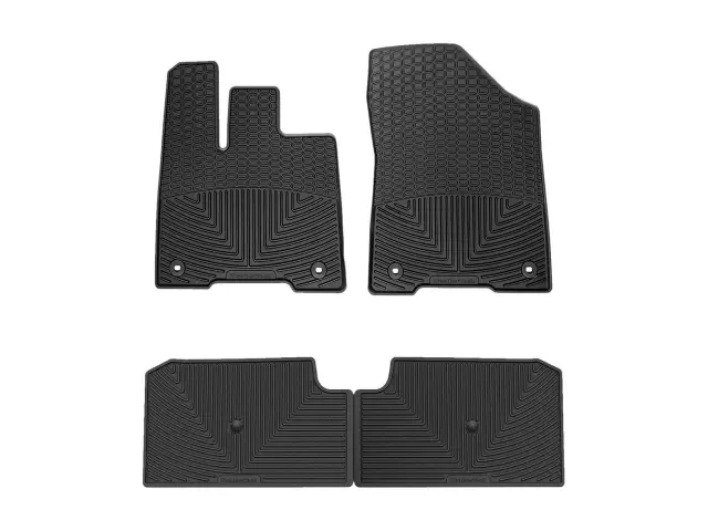 W580W581 - : Black All Weather Floor Mats for WeatherTech Image
