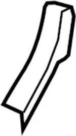 89406ZQ00A - Body: Recline Cover for Infiniti Image