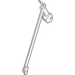 FT4Z58611B68GB - Body: Lap &amp; Shoulder Belt for Ford Image