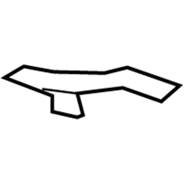 8C3Z16A238A - Body: Front Seal for Ford: F-250 Super Duty, F-350 Super Duty, F-450 Super Duty Image