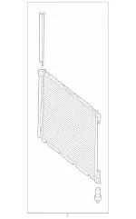 995004102 - Cooling/Auxiliary Heating: Refrigerant Condenser for Mercedes-Benz: 350SD, AMG GT 43, AMG GT 55, AMG GT 63 Pro, C43 AMG, C63 AMG S E Performance, CLE53 AMG, E350, GLC300, GLC350e, GLC43 AMG, GLC63 AMG S E Performance, Maybach S580, Maybach S680, S500, S580, S580e, S63 AMG E Performance, SL43 AMG, SL55 AMG, SL63 AMG, SL63 AMG S E Performance Image