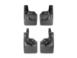 110097120097 - : Black MudFlap No-Drill DigitalFit® MudFlap Kit for WeatherTech Image