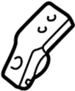 883060W000 - Body: Stay Bracket for Infiniti Image