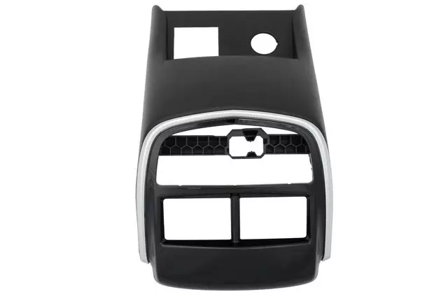 Jet Black Front Floor Console Rear Trim Panel - GM (23159156)