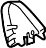 873311NF0B - Body: Recline Cover for Infiniti Image