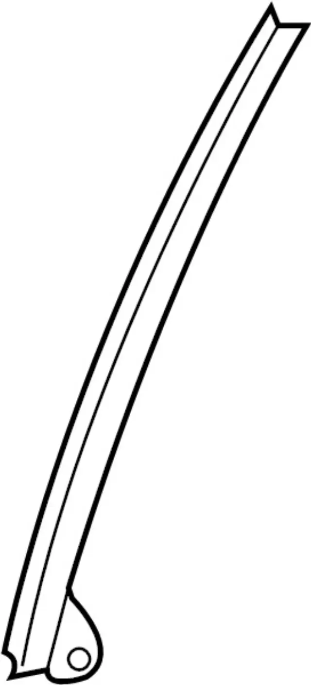 822161CA0A - Body: Sash Channel for INFINITI: FX35, FX37, FX50, QX70 Image