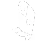 23191316003D92 - Body: Coat Hook for Mercedes-Benz Image