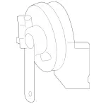 2535422200 - : Horn for Mercedes-Benz: GLC300, GLC43 AMG Image