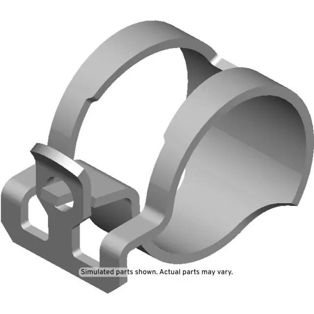 21999688 - : Engine Coolant Reservoir Vent Hose Clamp for GM Image