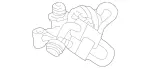 1121400460 - Emission System: Egr Valve for Mercedes-Benz Image