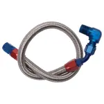 8124 - : Braided Stainless Steel Fuel Hose Kit for Edelbrock Image