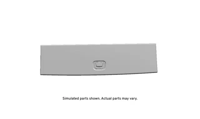 23258946 - : Jet Black Rear Compartment Floor Stowage Compartment Cover for GM Image