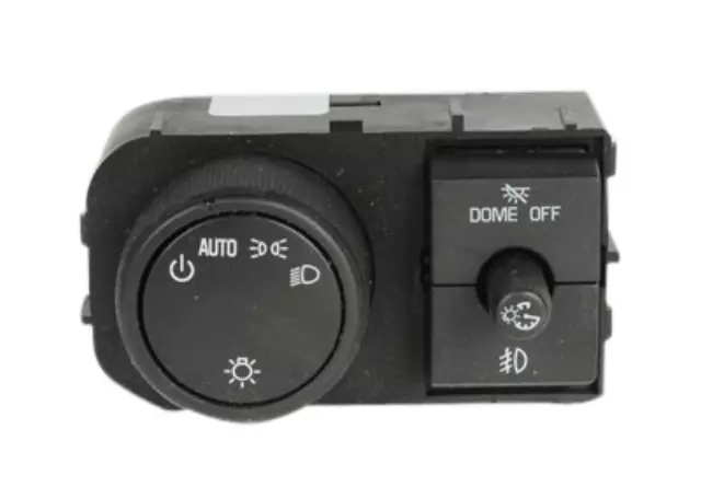 Headlamp, Instrument Panel Dimmer, and Dome Lamp Switch - GM (25858709)