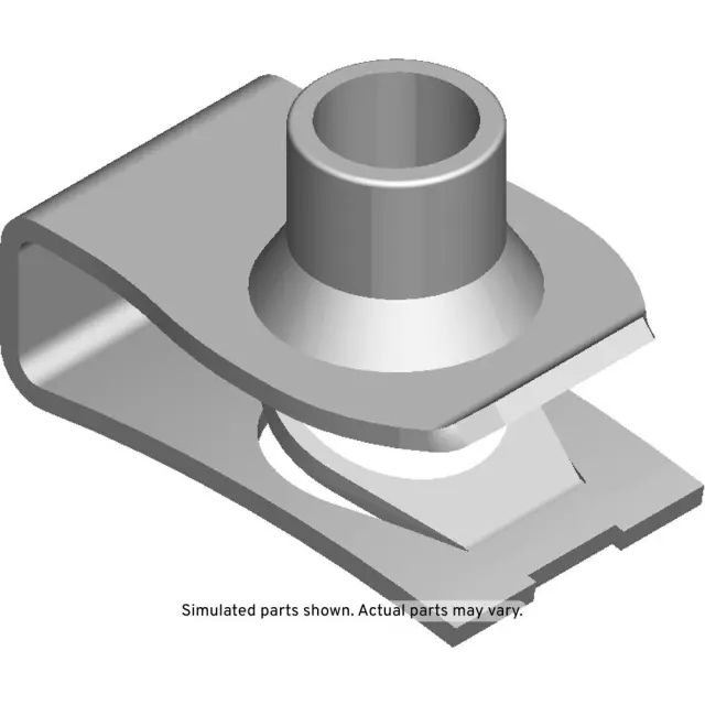 11602086 - Body: Skid Plate U-Nut for Chevrolet: Colorado, Silverado 1500, Silverado 1500 LTD | GMC: Canyon, Sierra 1500, Sierra 1500 Limited Image image
