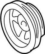 12303AL501 - Engine: Pulley for INFINITI: FX35, G25, G35, M35 Image