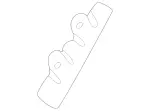 109885978 - Covering and Lining: Clamp for Mercedes-Benz Image