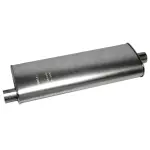 18378 - : SoundFX Direct Fit Exhaust Muffler 2.5" Inlet (ID) 2.5" Outlet (ID) for Walker Exhaust Image