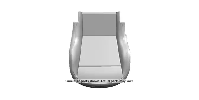 Medium Ash Gray Passenger Seat Cushion Cover - GM (23261053)