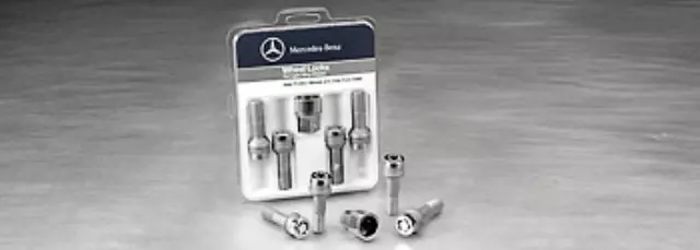 66470154 - : 2005-2013 Mercedes-Benz - Wheel Locks for Mercedes-Benz: CLK320, CLK350, CLK500, CLK55 AMG, CLK550, CLK63 AMG, SLK250, SLK280, SLK300, SLK350, SLK55 AMG Image